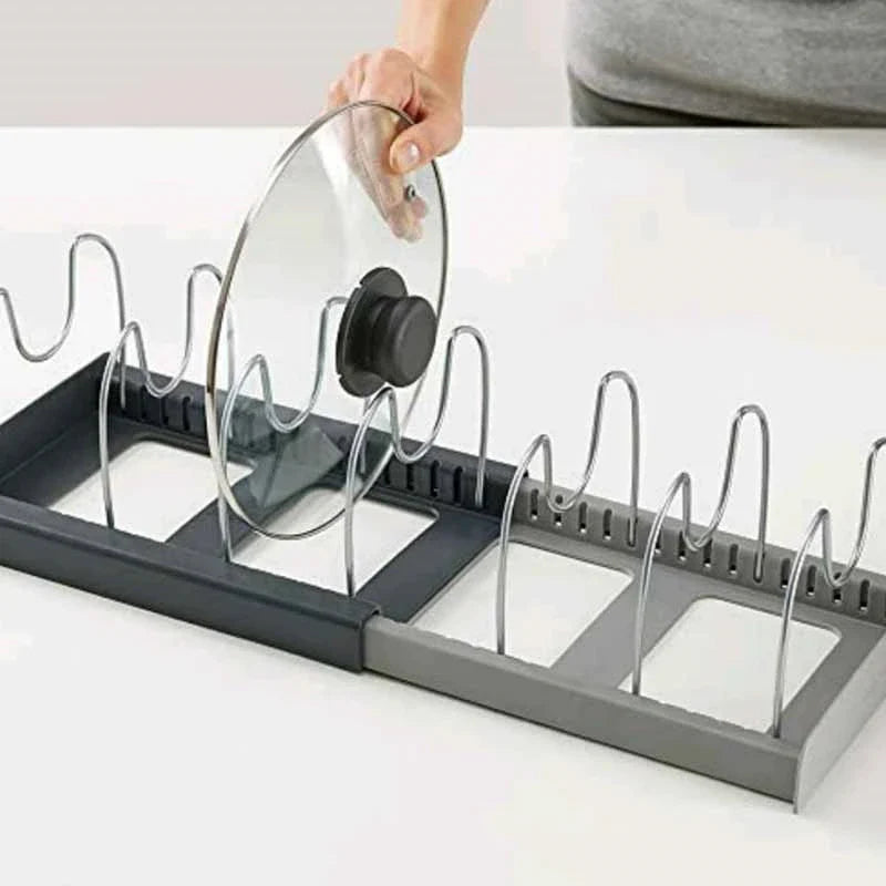Kitchen Sink Organizer Rack — Adjustable Dish Drying Shelf for Bowls, Plates & Storage, Desktop Holder Accessories