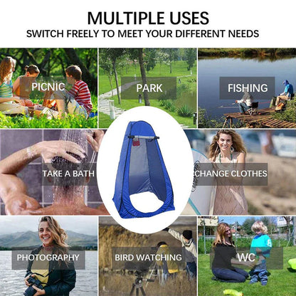 Portable Outdoor Shower & Changing Tent – Privacy Shelter for Camping, Mobile Toilet, Fishing & Photography