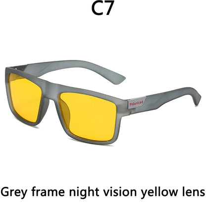 2024 Polarized Men’s Sunglasses – Designer Driving Shades, Retro UV400 Sun Glasses for Men & Women