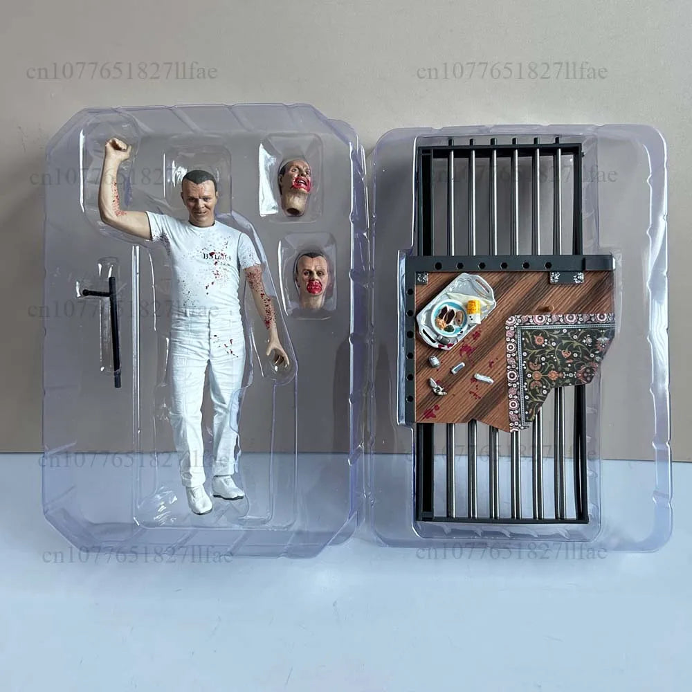 NECA Hannibal Lecter Action Figure – Silence of the Lambs Jailbreak Movable Collectible Toy