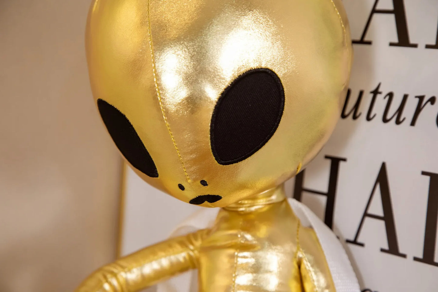 60cm Fashion Alien Plush Backpack – Soft PU ET Stuffed Doll Toy, Creative Gift for Kids & Children