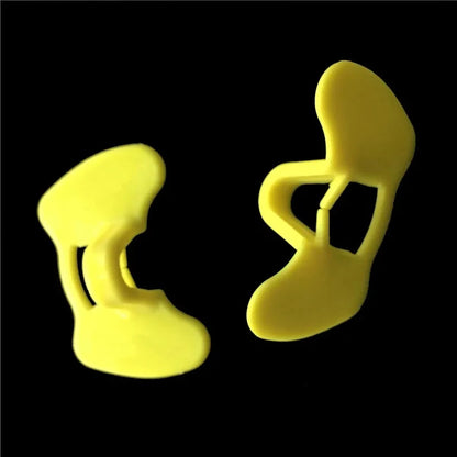 Chicken Anti-Pecking Goggles - 100-Piece Yellow Poultry Eye Protection Set