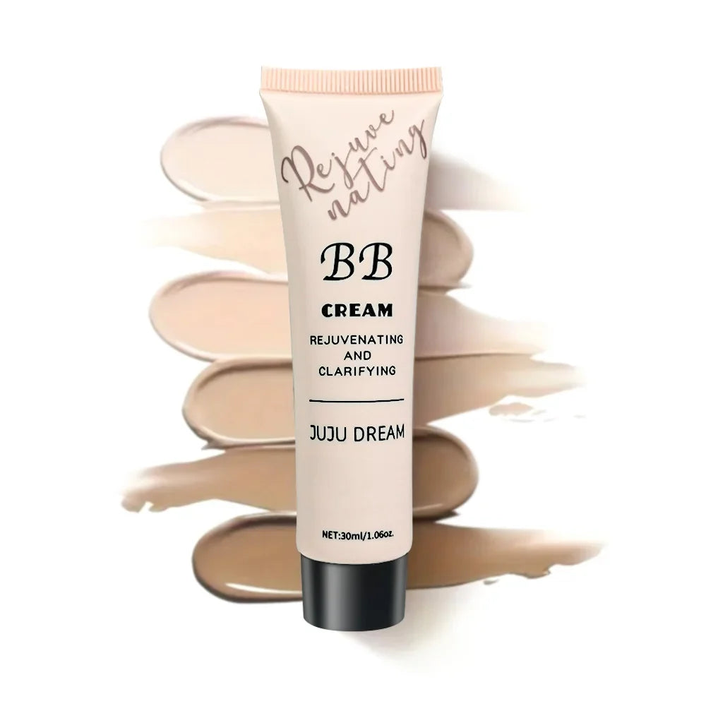 Moisturizing BB Cream Foundation – Oil Control, Long-Lasting Natural Coverage Makeup for Dry Skin with Lightweight Milk Texture