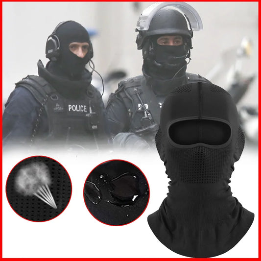 Military Tactical Balaclava Face Mask - Breathable, Dustproof, Wear-Resistant for Army, Police, Motorcycle Helmet Liner