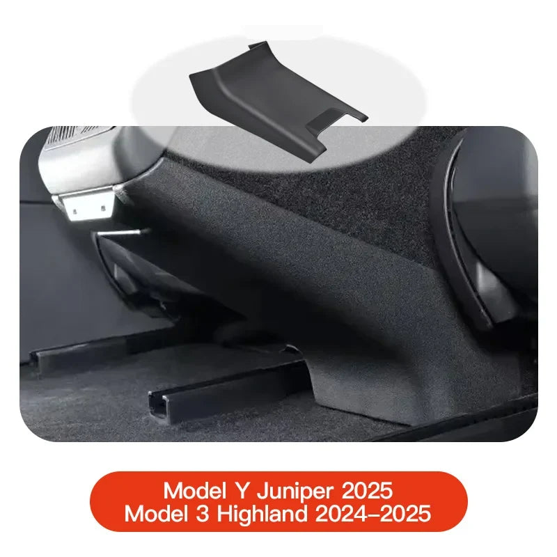 Tesla Model 3/Y Rear Center Console Vent Cover - Dust-Proof Car Interior Accessory