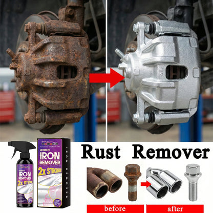 Powerful Rust Remover Spray - Fast Metal Rust Removal Solution for Cars, Bikes, Tools & Household Repairs