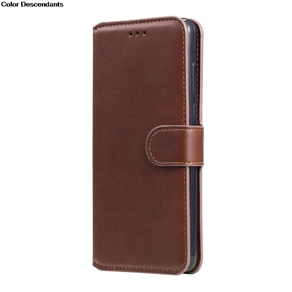 Samsung Galaxy S26–S22–S21–S20 FE–A57–A52–A37–A32–A22–A13–A12 Case - Single Color Flip Protective Phone Cover