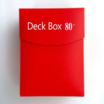 TCG Card Deck Box - 80+ Cards Storage Case Organizer for Magic, Pokémon & Yu-Gi-Oh Collections