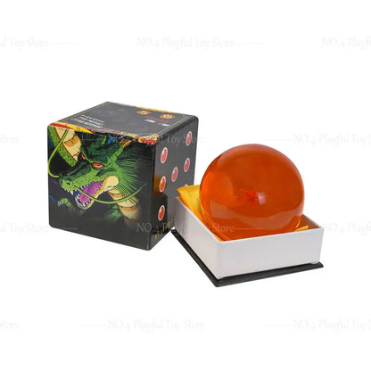 7.6cm Dragon Ball Anime Figure — 1-7 Star Orange Resin Crystal Globe, Large Desktop Ornament, Toy Collection Gift