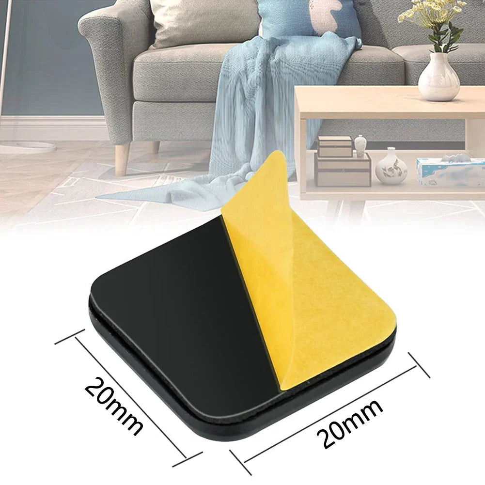 20PCS Feet Glider Sliding Pads – PTFE Square Furniture Sliders for Home, Floor Mover Pads for Household Hardware