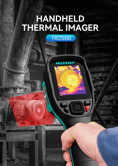 EMILESEEY TR256E/B Thermal Imager Camera 256x192 - Infrared Temperature Meter for PCB and Pipeline Repair Detection