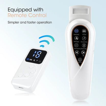 Face Lifting Device with Red Light — V-Face Massager for Double Chin Lift & Skin Rejuvenation, Remote-Controlled Facial Beauty Tool