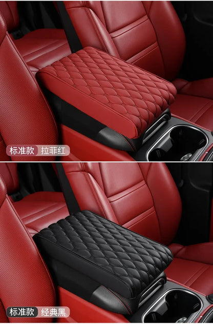 Car Armrest Box Expander Cushion – 5cm Thick Luxury 3D Memory Foam Center Console Protection Pad