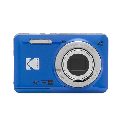 KODAK PIXPRO FZ55-RD 16MP Digital Camera – 5X Optical Zoom, 28mm Wide Angle, 1080P Full HD Video, 2.7" LCD Vlogging Camera
