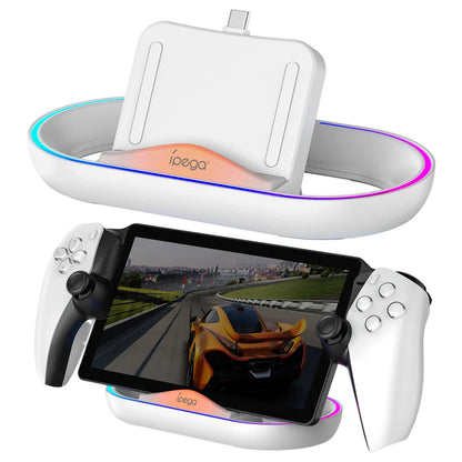 Charging Dock Station for PlayStation Portal – Stand Holder with Charging Cable for PS5 Portal Remote Player