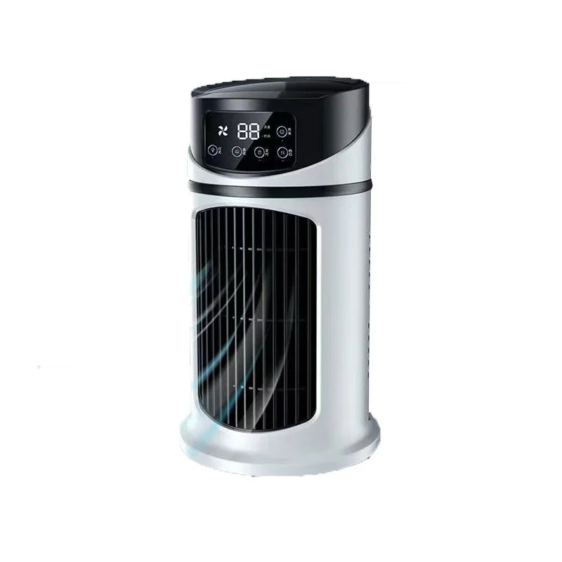 Portable USB Air Conditioner - Mini Water-Cooling Air Cooler Fan for Home & Office