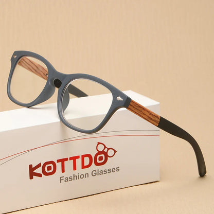 Fashion Presbyopia Reading Glasses for Men & Women – Anti-Blue Light Hyperopia Eyewear, Diopter +1.0 to +3.5