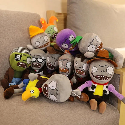 Plants vs Zombies 2 Plush Toys Set Peashooter Sunflower PVZ Game Character Stuffed Anime Dolls Soft Kids Gift Collection Plushies
