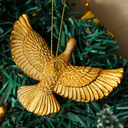 Friendship Doves Resin Ornament – Home Alone 2 Inspired Christmas Tree Decoration, Perfect Gift