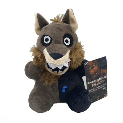 FNAF Freddy’s 18cm Plush Toy – Stuffed Bear & Rabbit Game Plush for Kids Birthday & Christmas Gift