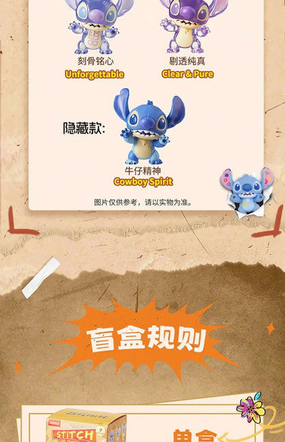 Original Disney Stitch Mystery Box — Hundred Changes Cute Cartoon Collectible Toy