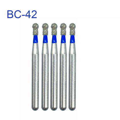 5pcs FG Dia 1.6mm Dental Drills – High-Speed Handpiece Diamond Burs for Teeth Whitening