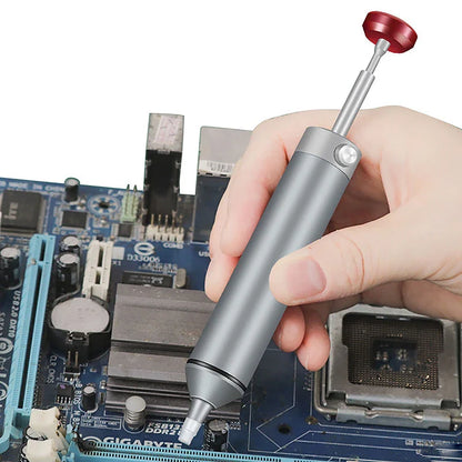 New Aluminum Desoldering Pump – Powerful Solder Sucker Pen for Tin Removal, Welding & Soldering Repair Tool