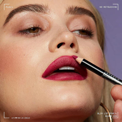 11-Color Matte Lip Liner Pencil – Waterproof, Plumping, Long-Lasting Lipstick Stain in Natural Nude & Pink Shades for Pro Lip Contouring