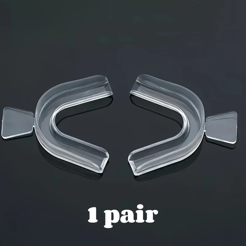 1-4 Pair Unisex Silicone Teeth Aligner – Invisible Dental Tray for Whitening, Straightening & Nighttime Care