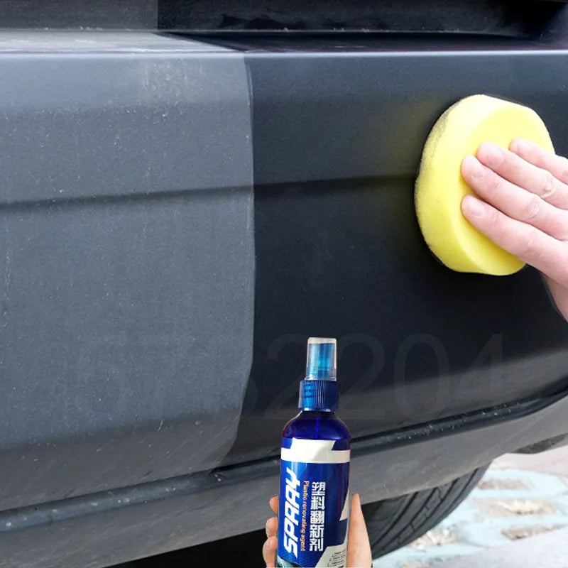 Auto Plastic Restorer – Back to Black Gloss Car Polish and Repair Coating, Car Cleaning and Detailing Product