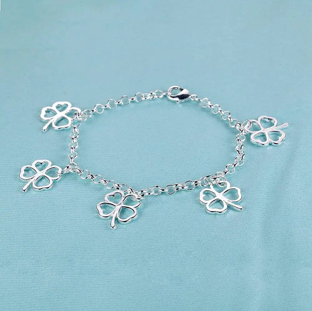 925 Sterling Silver Bead Bracelet – High-Quality Romantic Chain for Women, Fashion Jewelry Gift for Engagement, Party & Wedding