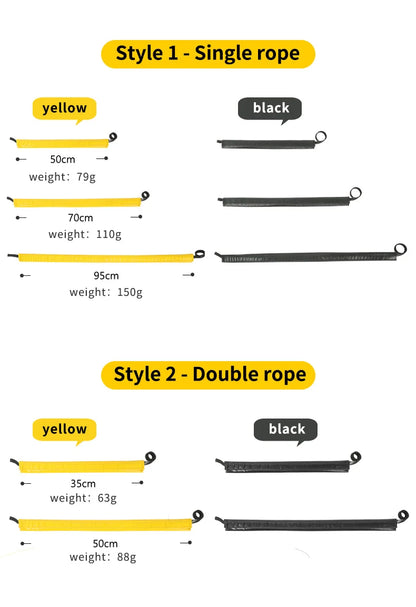 Outdoor Rock Climbing Rope Cover Protector – Anti-Wear Protective Sleeve for Climbing Equipment