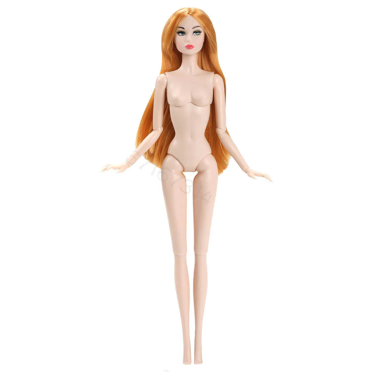 FR Supermodel 1/6 BABI Doll – Movable Joints, DIY Dress-Up Princess with Head & Body Accessories, White/Normal/Chocolate Skin