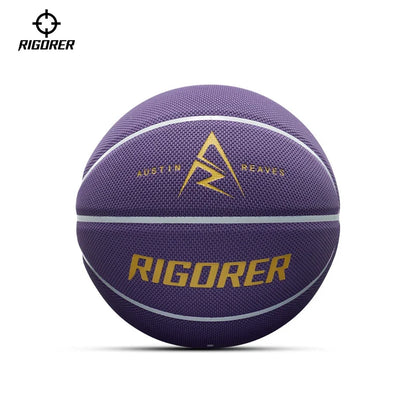 Rigorer Size 7 Basketball - Austin Reaves Signature PU Moisture-Absorbent Training Ball