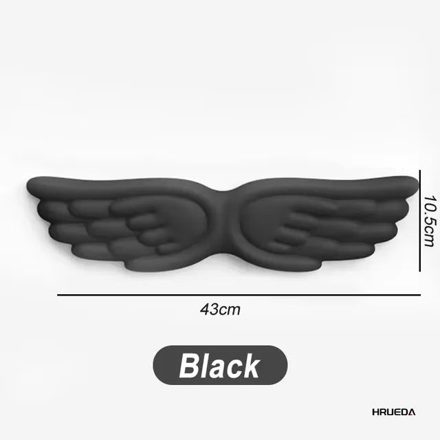 Keyboard & Mouse Wrist Rest Set – Angel Wing Memory Foam Ergonomic Non-Slip Support for Laptop & PC