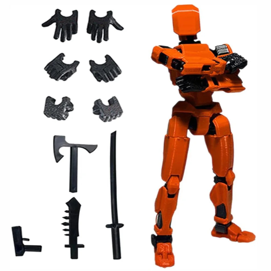 Titan 13 Action Figures – 3D Printed Multi-Jointed Movable Lucky 13 & Nova 13 Collectibles