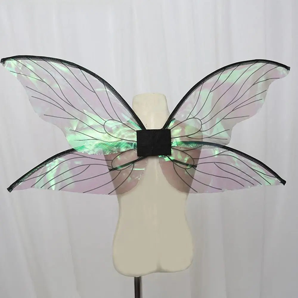 Fancy Dress Costume Princess Butterfly Fairy Elf Angel Wings - Halloween Cosplay for Women and Girls