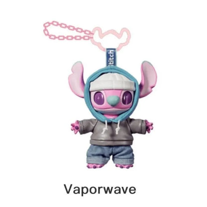 Miniso Disney Stitch Gen Z Street Series Blind Box – Vinyl Figure Pendant & Bag Charm Gift