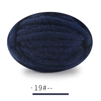 250g Extra Thick Ice Chenille Yarn Ball for Hand Knitting – Soft DIY Blanket, Cushion, Scarf & Pet Bed Yarn for Craft Projects