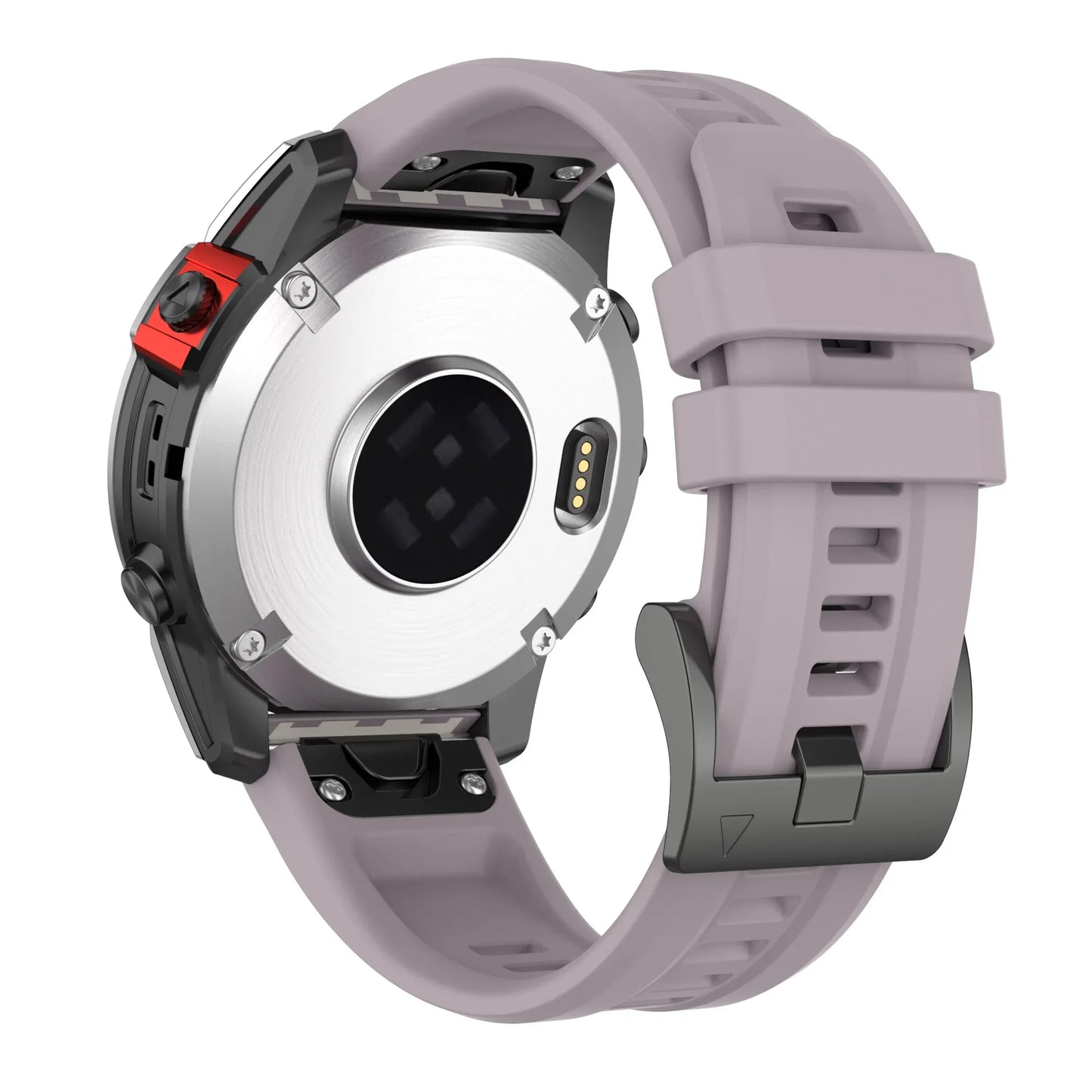 Silicone Watch Strap for Garmin Fenix 7X/7/7S/6/6X/5X/5S/3HR/945/935 – QuickFit 20/22/26mm Wrist Band