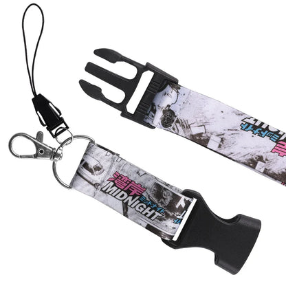 JDM Style Neck Lanyard Keychain – ID Card, Phone & Key Holder for Auto & Motorcycle
