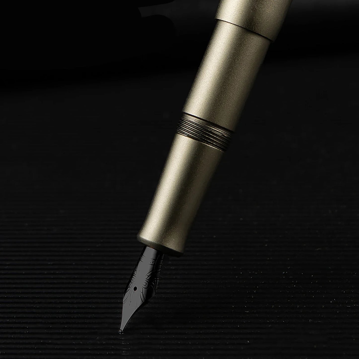 Hongdian M2 Mini Fountain Pen - Black Forest Metaverse Design, EF/F Nib, High-Quality Writing Stationery for School and Office, Premium Gift