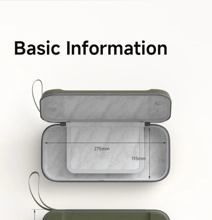 Hagibis Hard Shell Carrying Case for Switch 2 – Portable Travel Bag with 10 Game Cartridge Slots & Protective Cover