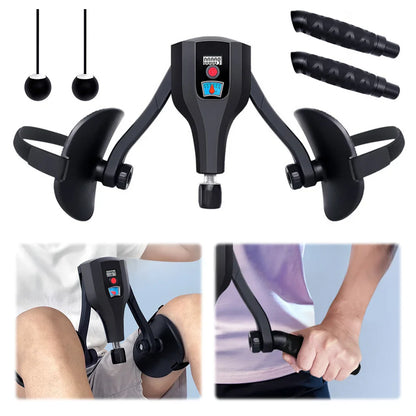 Pelvic Floor Muscle Trainer with Counter — Ergonomic 360° Rotating Thigh Exerciser, Non-Slip Pelvic Floor Exerciser for Women