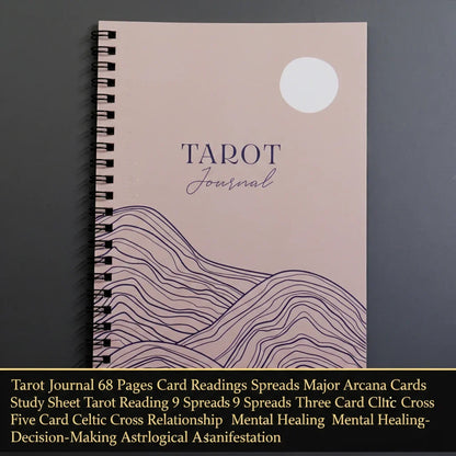 77-Page Witchcraft Grimoire Book of Shadows – Moon Phases, Herbal Lore & Spells Gothic Dark Academia Witch Journal Kit