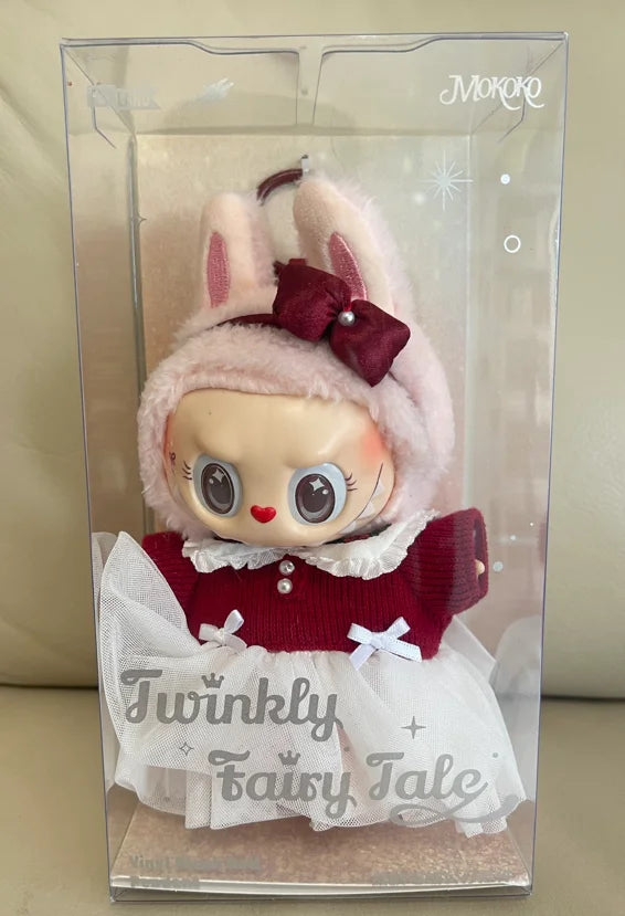 New Arrival Monster Labubu Zimomo Angel Doll – Creative DIY Vinyl Pendant Figure, Toy Replica for Birthday & Christmas Gift