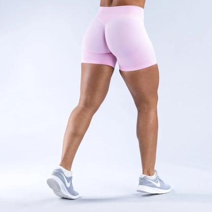 Women’s Impact Seamless Yoga Shorts — Scrunch Bum Low Waist Butt-Lifting Gym & Running Workout Leggings