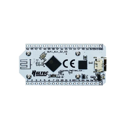Meshtastic Heltec V3 ESP32 LoRa 32 Dev Board Kit — SX1262 Tri-Band 915MHz with OLED, USB-C, WiFi & BLE, 800mAh Battery Case for Arduino IoT