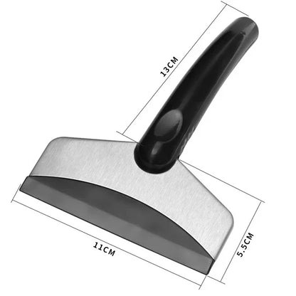 2Pcs Car Snow Shovel & Ice Scraper – Winter Windshield Defrosting Tool