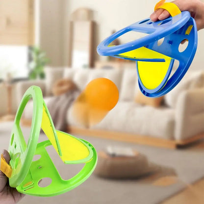 Parent-Child Fitness Outdoor Toy – Interactive Hand Toss Ball Game for Multiple Players